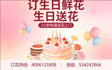 湛江徐闻县订生日鲜花生日送花